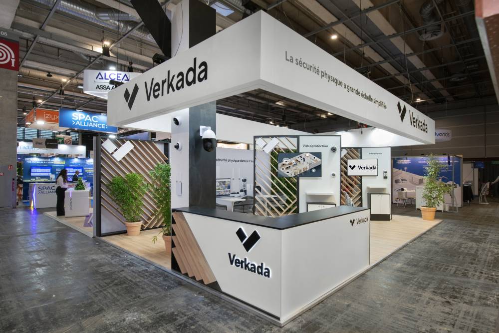 Stand VERKADA - 54m² - APS 2025 - Nesil France